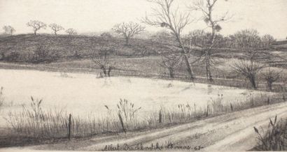 Albert DRACHKOVITCH-THOMAS (né en 1929)

Paysage...