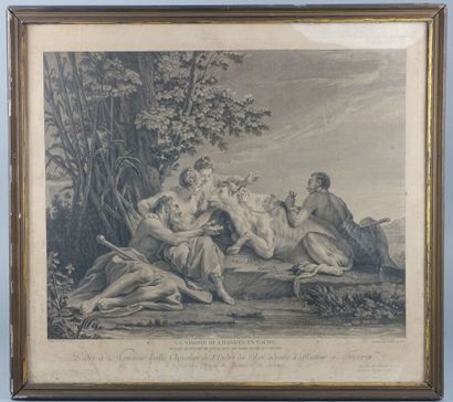 D'après HALLÉ

La Nimphe Io changée en vache

Gravure...