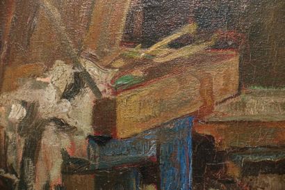 Émile BAES (1879-1954)

Artiste peignant...