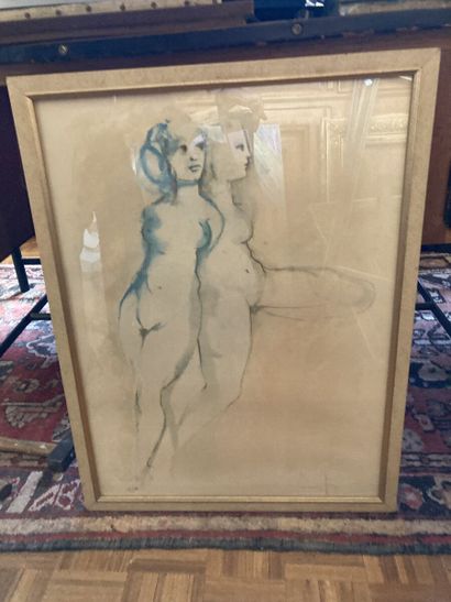 Leonor FINI (1908-1996)

Deux femmes

Lithographie,...