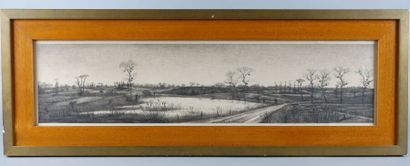 Albert DRACHKOVITCH-THOMAS (né en 1929)

Paysage...