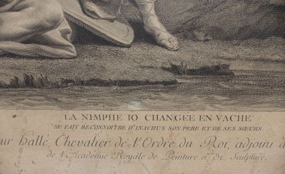 D'après HALLÉ

La Nimphe Io changée en vache

Gravure...