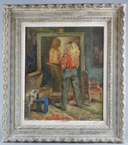 Émile BAES (1879-1954)

Artiste peignant...