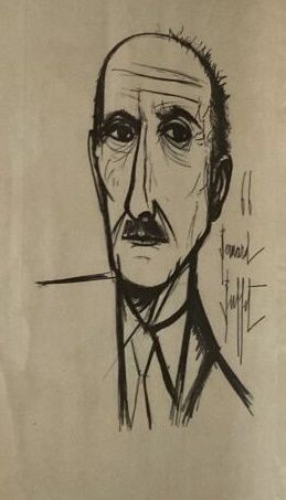 D'après Bernard BUFFET

Portrait de François...