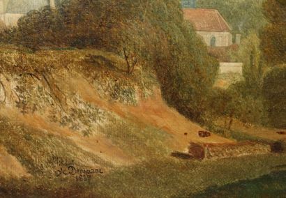 A. DEMARNE

Paysage 

Toile marouflée sur...