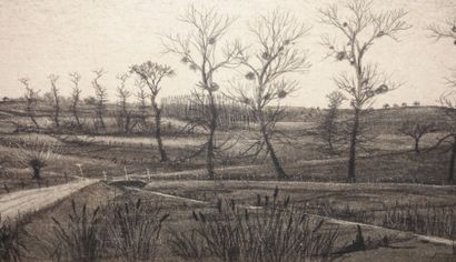 Albert DRACHKOVITCH-THOMAS (né en 1929)

Paysage...