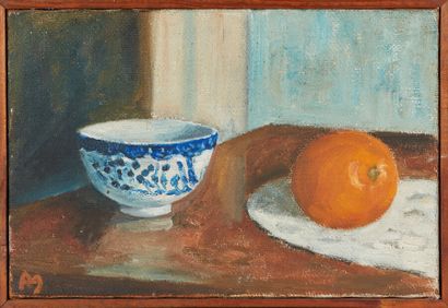 École moderne

Nature morte à l'Orange

Huile...