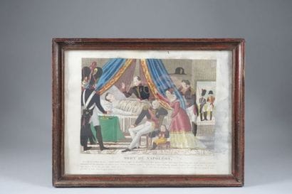 Ensemble de gravures napoléoniennes comprenant...