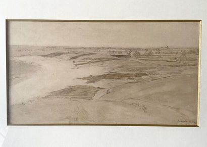 André VAUDIN 

Paysage, 1897

Lavis d'encre,...