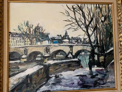 Maurice VERDIER (1919-2003)

Neige sur les...