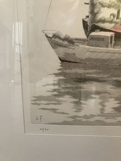 Jean FEUGEREUX (1923-1992)

Belle Île en...