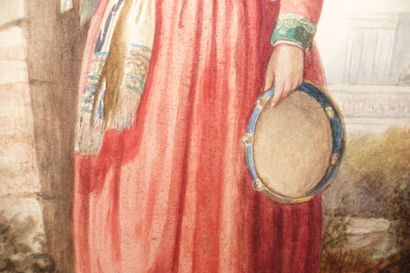 École du XIXe siècle

Jeune femme en costume...