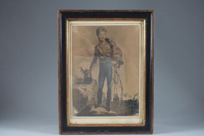 Lot de quatre gravures Napoléoniennes comprenant...