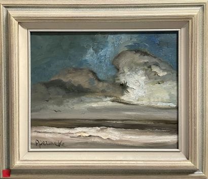 Paul PERMEKE (1918-1990)

Mer par temps nuageux

Huile...