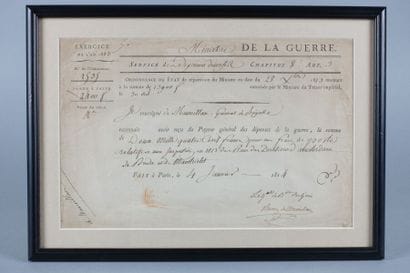 MILITARIA 

Ensemble de documents comprenant...
