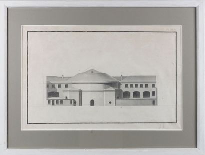 Trois gravures d'après Poulleau figurant...