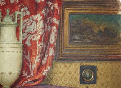 Pascal BLANCHARD (1807-1900)

Vue d'un intérieur,...