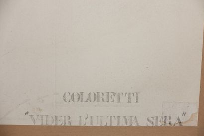 Ferdinando COLORETTI (né en 1947)

Vider...