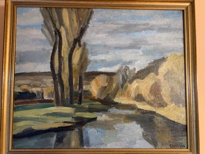 André-Marcel CHOTIN (1888-1969)

La rivière...