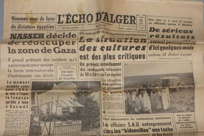 MILITARIA 

Ensemble de documents comprenant...