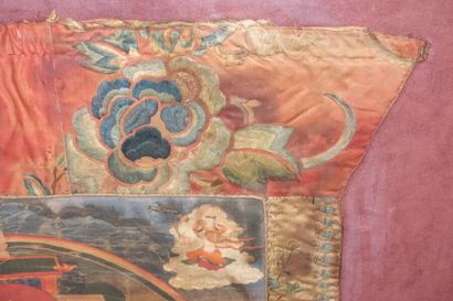 TIBET - XIXe siècle

Thangka, détrempe sur...