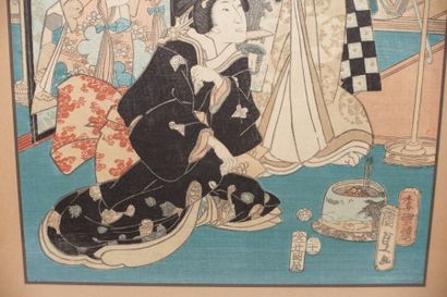 Utagawa Kunisada (1786-1864)

Quatre oban...