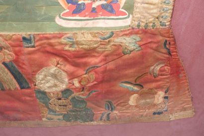TIBET - XIXe siècle

Thangka, détrempe sur...