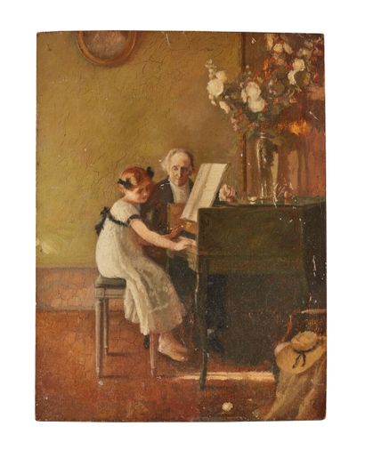 Attribué à Jules-Alexis MUENIER (1863-1942)

La...