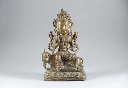 CHINE - dans le style Ming

Groupe en bronze...