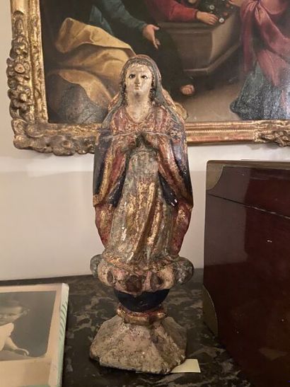 École hispanique du XVIIIe siècle

Immaculée...
