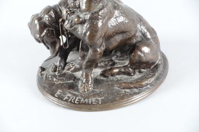 Emmanuel FREMIET (1824-1910)

Chiens Basset...