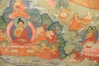 TIBET - XXe siècle

Mandala, détrempe sur...