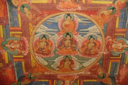 TIBET - XXe siècle

Mandala, détrempe sur...