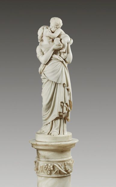 Émile BOYER (1877-1948)

Femme et enfant

Marbre...