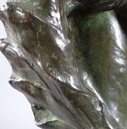 Jules JOUANT (1863-1938)

Masque de Beethoven

Bronze...