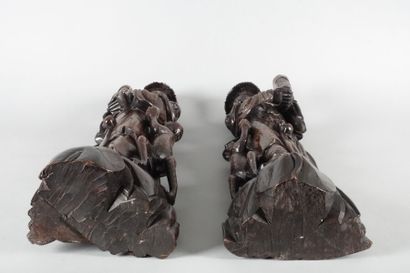 CHINE - XXe siècle

Deux statuettes de jeunes...
