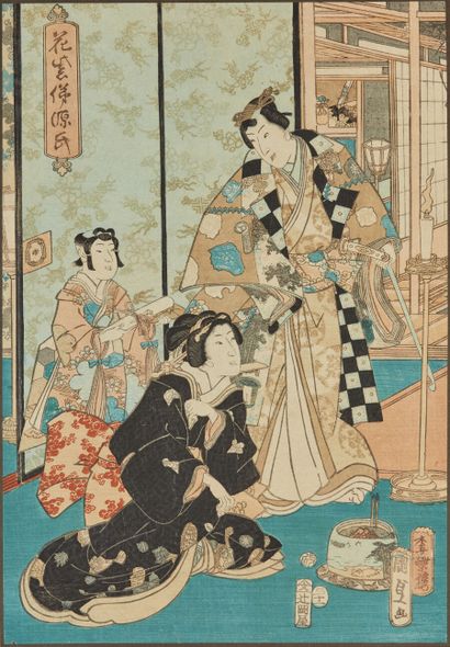 Utagawa Kunisada (1786-1864)

Quatre oban...