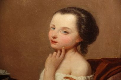 École du XIXe siècle 

Portrait présumé de...
