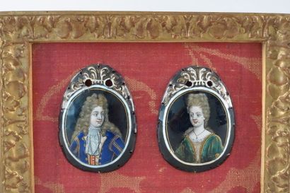 LIMOGES, fin du XVIIe-début du XVIIIe siècle

Deux...