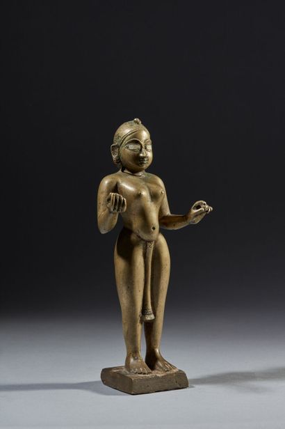 INDE - Vers 1900

Statuette de divinité féminine...