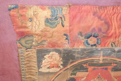 TIBET - XIXe siècle

Thangka, détrempe sur...