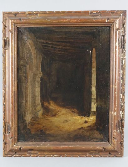 Attribué à Antoine-Louis MANCEAUX (1862-1939)

Scène...