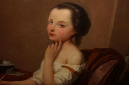École du XIXe siècle 

Portrait présumé de...