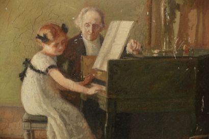 Attribué à Jules-Alexis MUENIER (1863-1942)

La...