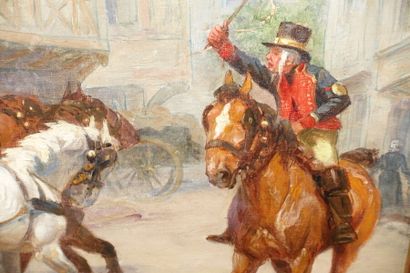 Georges BUSSON (1859-1933)

Poste aux chevaux...