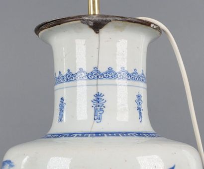 CHINE - Époque KANGXI (1662-1722)

Vase rouleau...