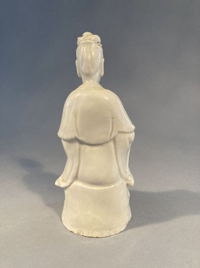 CHINE - XIXe siècle

Statuette de Guanyin...