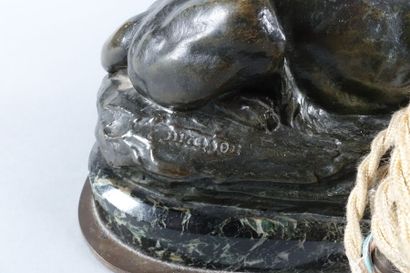 Clovis-Edmond MASSON (1838-1913)

Lion dévorant...