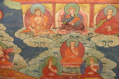 TIBET - XXe siècle

Mandala, détrempe sur...