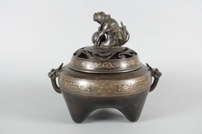 CHINE - Vers 1900

Brûle-parfum tripode en...